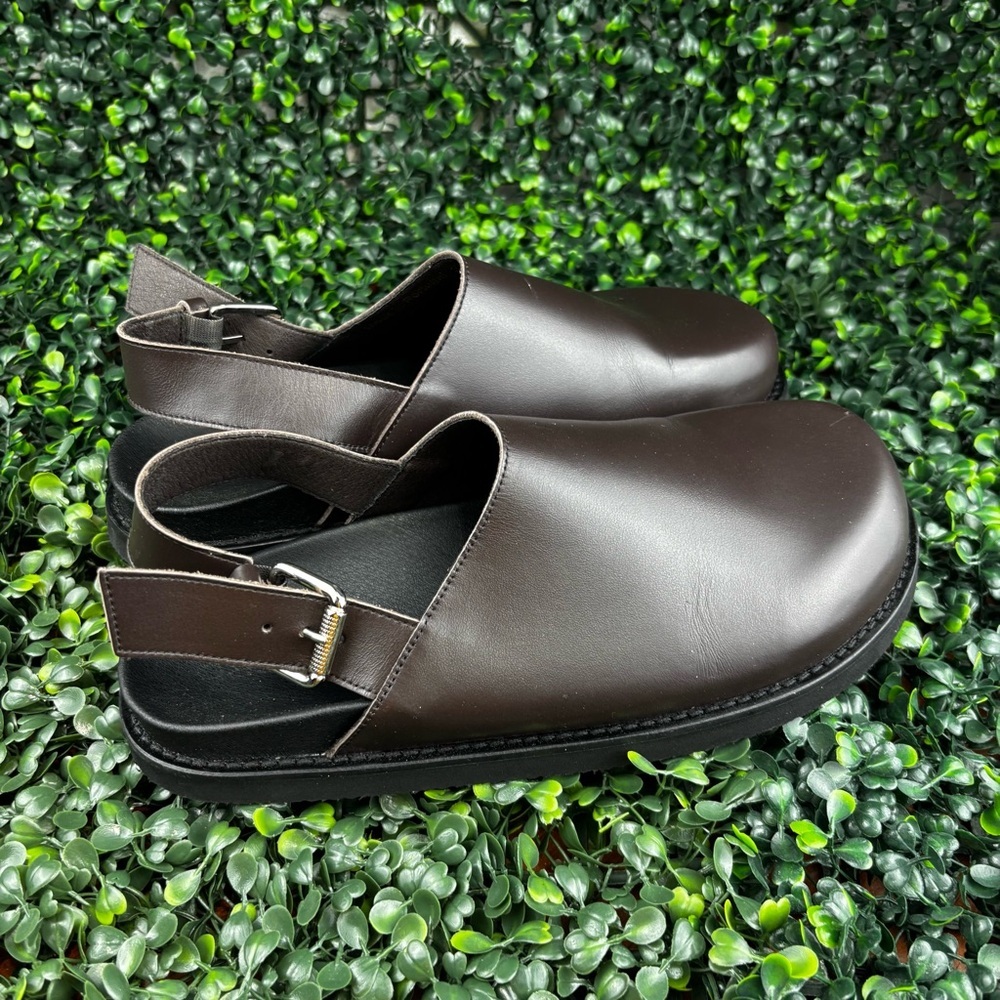 PILCRO SLINGBACK CLOGS Chocolate Brown Women's Size 39- 9 US - Picture 2 of 9